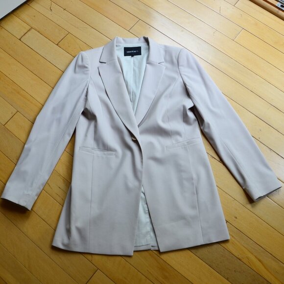 Lafayette 148 single button wool blazer Size 8 - Picture 1 of 14